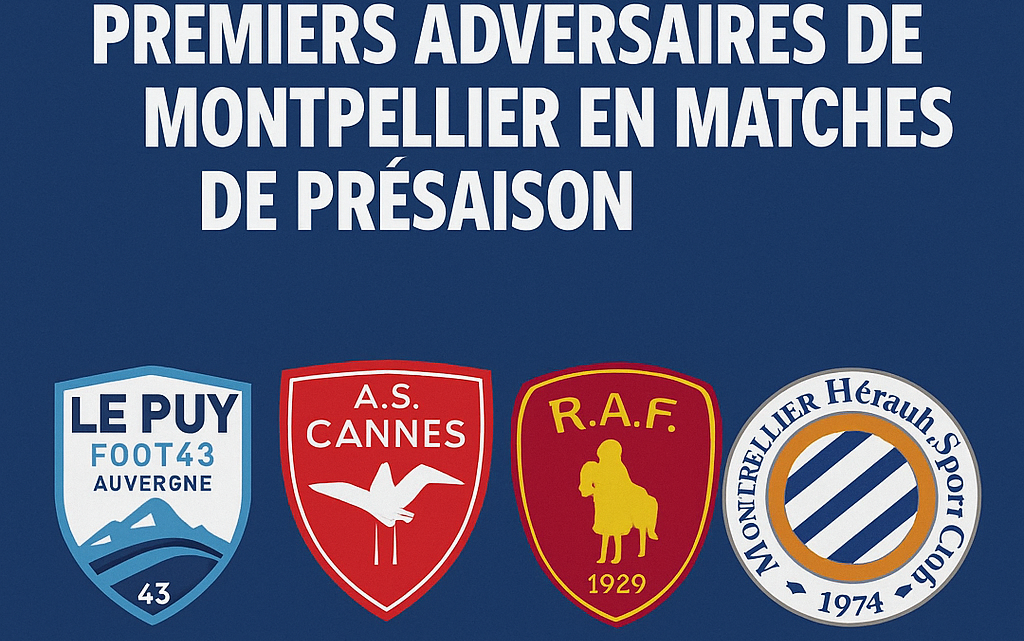 MHSC : Le Puy, Cannes, Rodez, on connaît les premiers adversaires de Montpellier en matches de présaison
