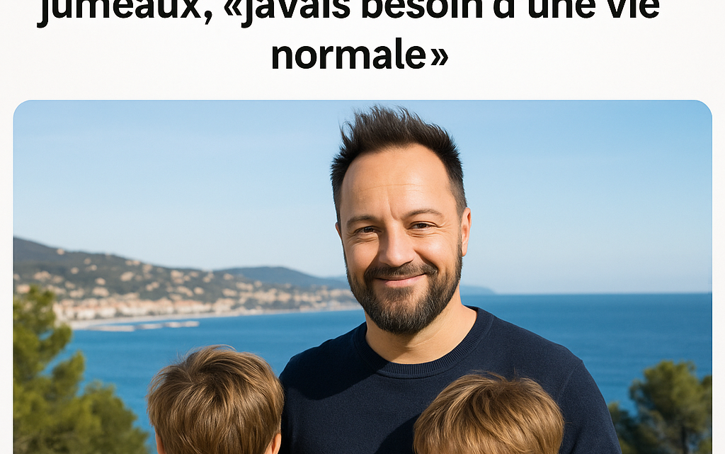 Jarry (48 ans) : “Arrivé au bout de quelque chose”, l’humoriste fuit Paris pour se réfugier près de Cannes avec ses jumeaux, “j’avais besoin d’une vie normale”