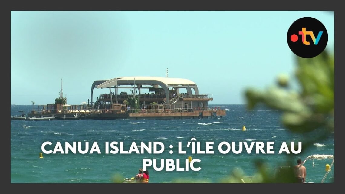 Ouverture de Canua Island, la “plage flottante”, au public