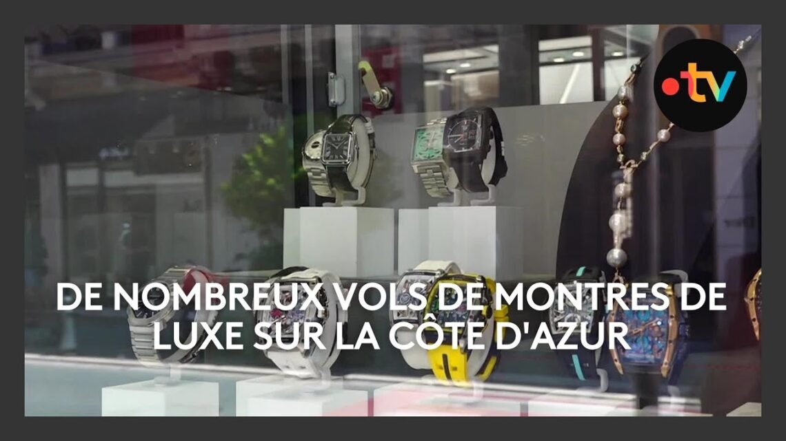 De nombreux vols de montres de luxe à Monaco et sur la Côte d’Azur