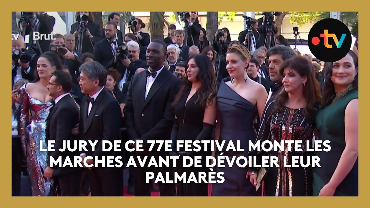 #Cannes2024 : le jury du 77ᵉ Festival monte les marches avant de dévoiler leur palmarès