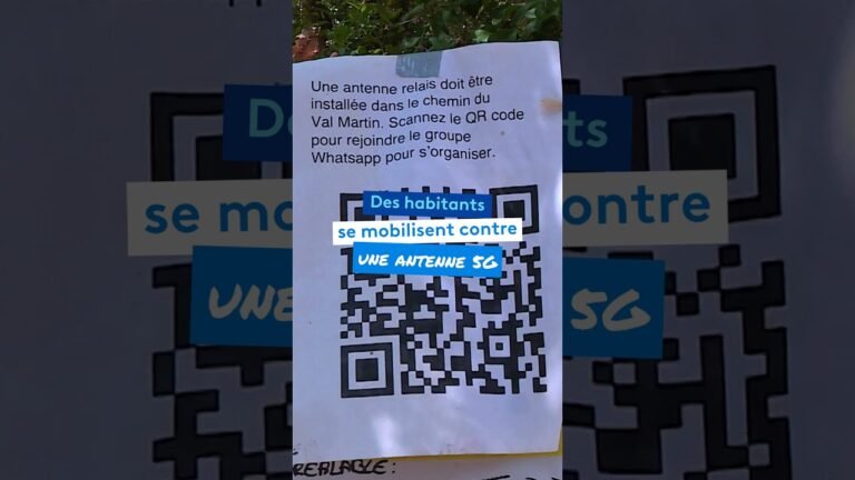 Antenne 5G : des habitants se mobilisent contre le projet