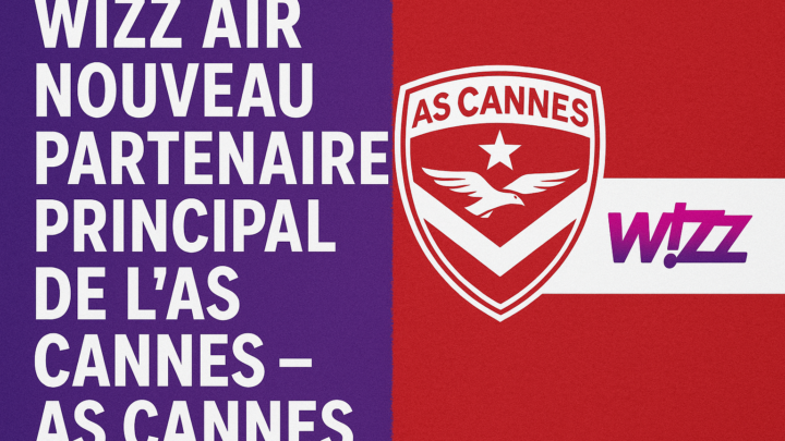 Wizz Air nouveau partenaire principal de l’AS Cannes – AS Cannes