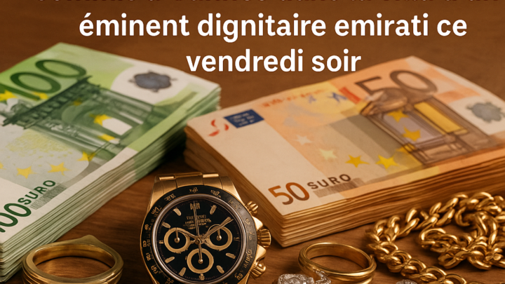 20.000 euros en liquide, des bijoux de luxe : le butin d’un cambriolage commis à Cannes dans la villa d’un éminent dignitaire Emirati ce vendredi soir
