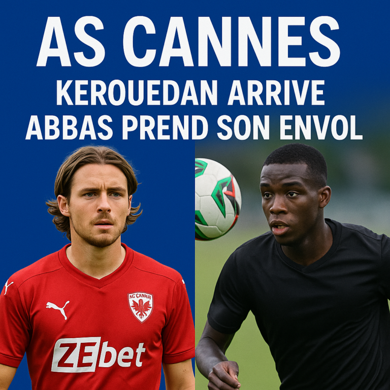 AS Cannes : Kerouedan arrive, Abbas prend son envol