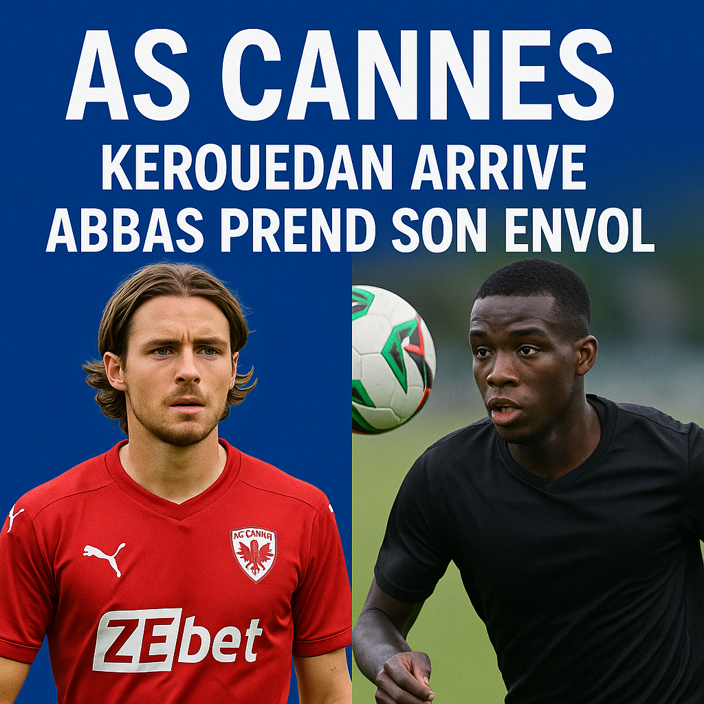 AS Cannes : Kerouedan arrive, Abbas prend son envol