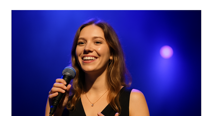 « Je suis ravie d’être à mon tour sur cette scène » : native de Cannes, la chanteuse Mathilda se produit au Palais des Festivals