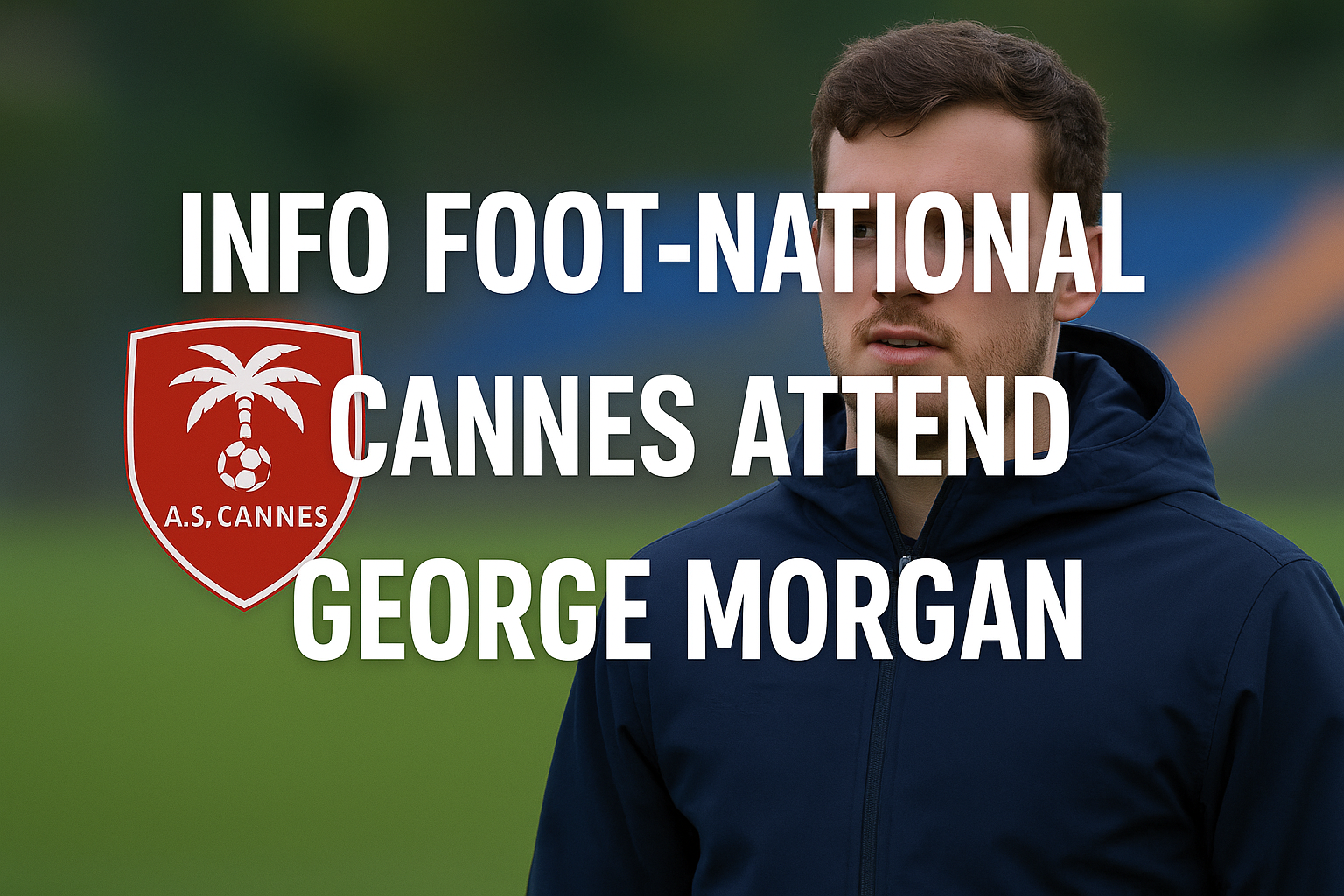 Info Foot-National : Cannes attend George Morgan