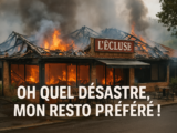 « Oh quel désastre, mon resto préféré ! » : l’incendie du restaurant L’Écluse à Pégomas provoque un vif émoi parmi sa clientèle, de Cannes à Grasse