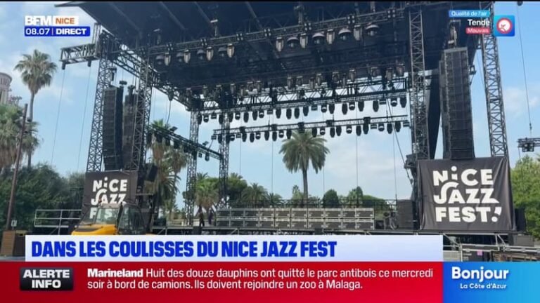 Dans les coulisses de la préparation du Nice Jazz Fest&rsquo; édition 2026