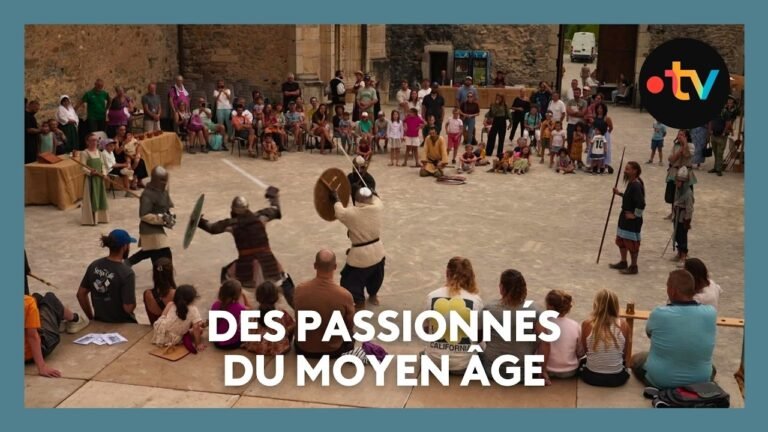 Des passionnés rejoue le Moyen-Âge au château de Tallard
