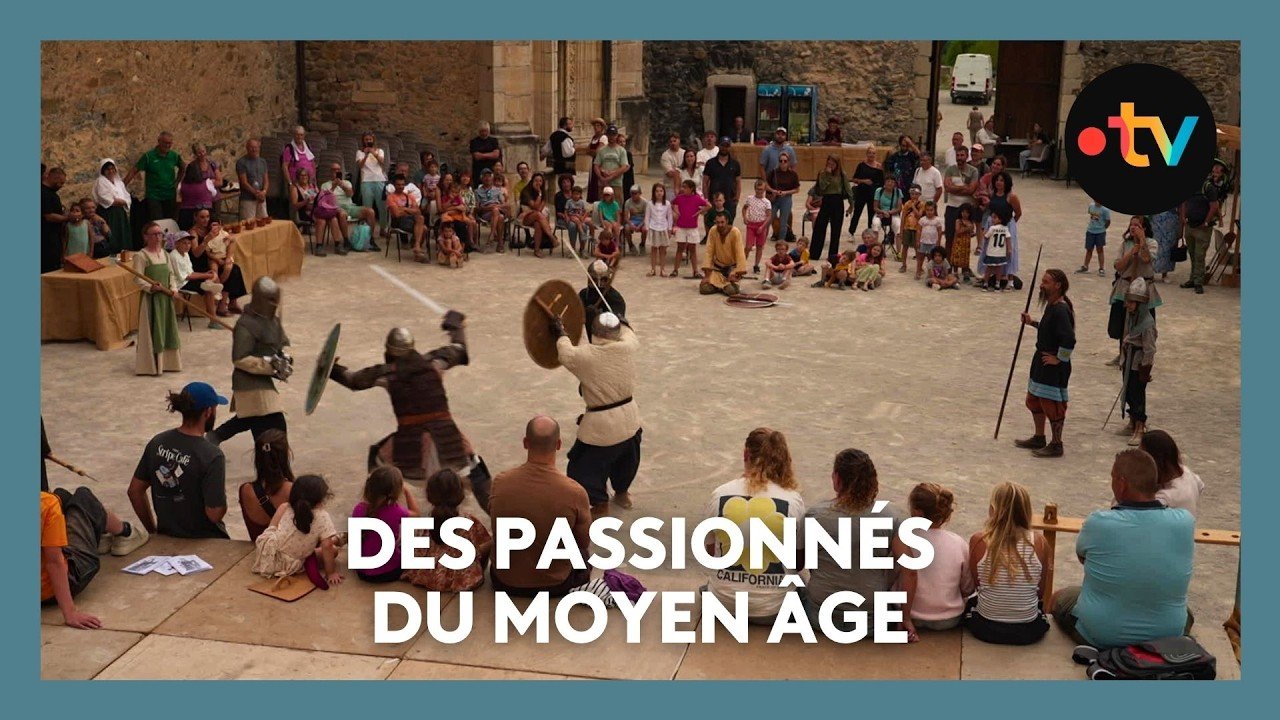 Des passionnés rejoue le Moyen-Âge au château de Tallard