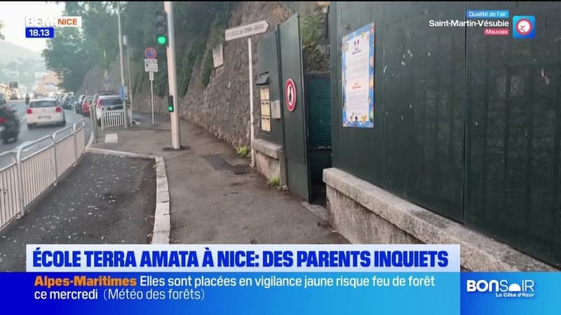 École Terra Amata à Nice : des parents inquiets