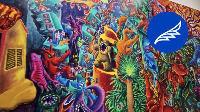 Exposition à la Malmaison : Mirages du monde, les peintures d&rsquo;Hervé Di Rosa à Cannes | CannesWebTV