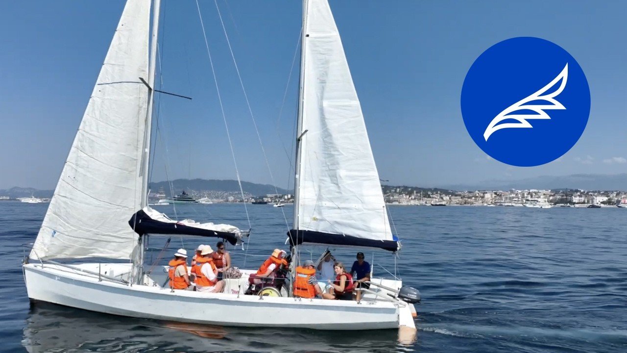 Handi Voile fait escale à Cannes | CannesWebTV