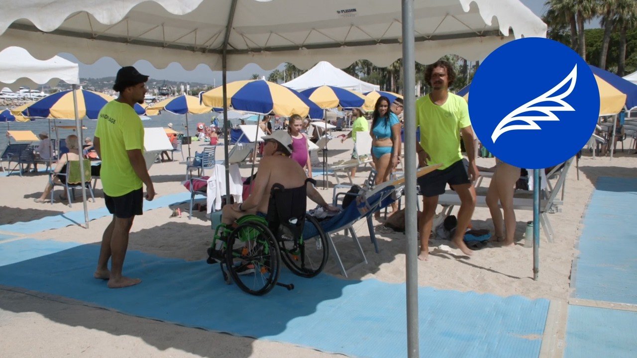 Handiplage de Cannes : ouverture de la 30e saison | CannesWebTV