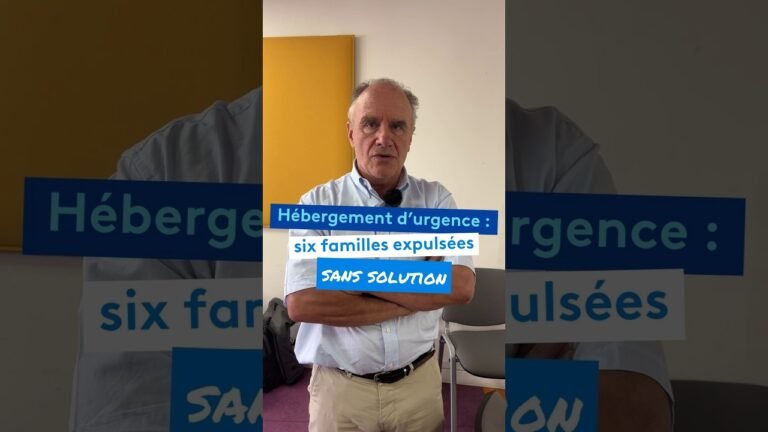 Hébergement d&rsquo;urgence : six familles expulsées sans solution