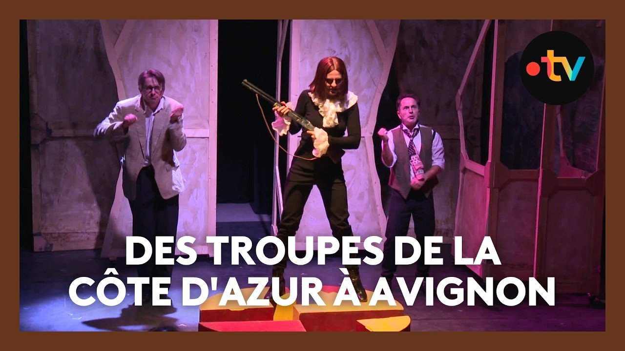Immersion dans le festival d&rsquo;Avignon avec les troupes venues de la Côte d&rsquo;Azur (1/2)
