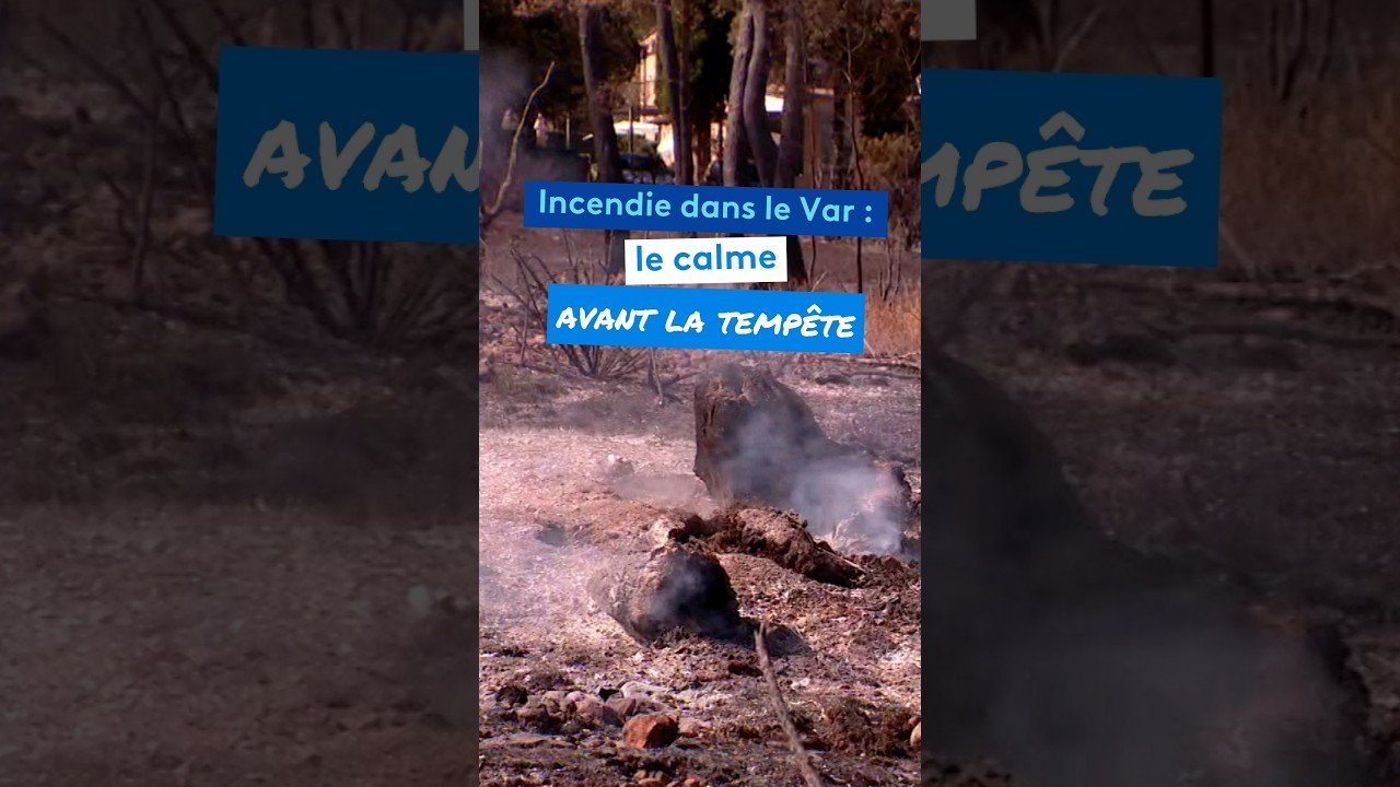 Incendie dans le Var : c&rsquo;est le calme avant la tempête, alors il faut en profiter