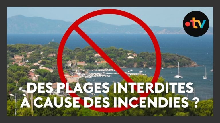 Incendies du Var : la prévention s&rsquo;intensifie, de nombreuses plages fermées