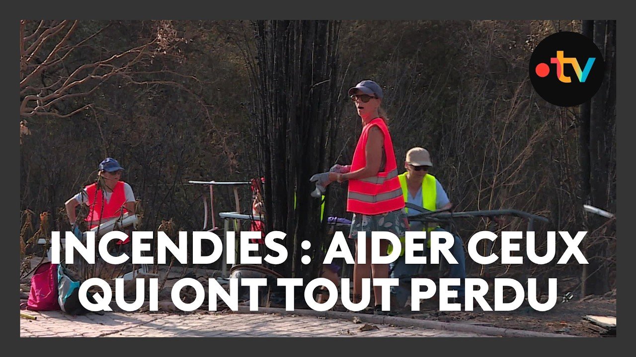 Incendies du Var : la solidarité s&rsquo;organise pour aider les sinistrés