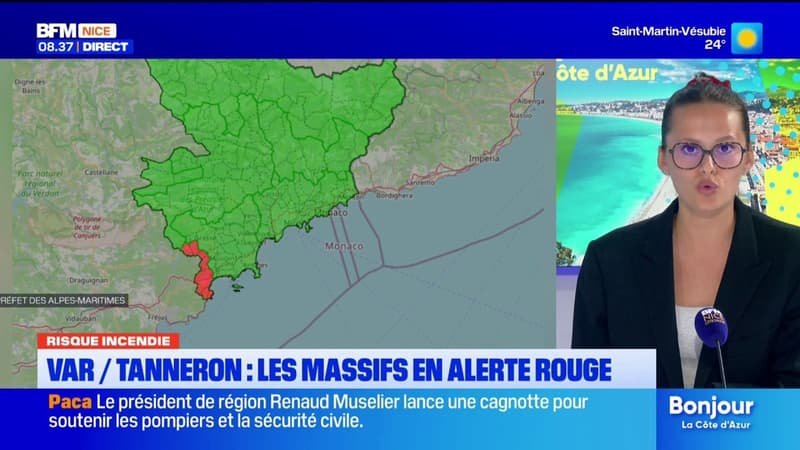 Les massifs du Tanneron et de l&rsquo;Estérel fermés pour risque incendie très élevé