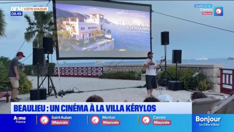 L&rsquo;été chez nous : du cinéma en plein air à la villa Kérylos