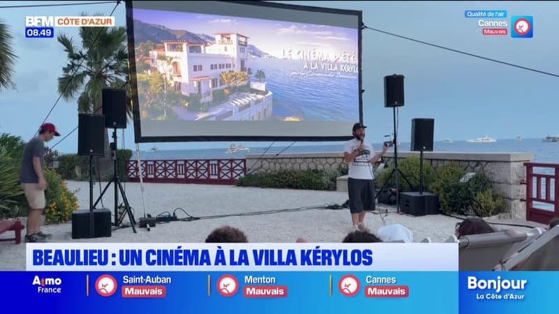 L&rsquo;été chez nous : du cinéma en plein air à la villa Kérylos