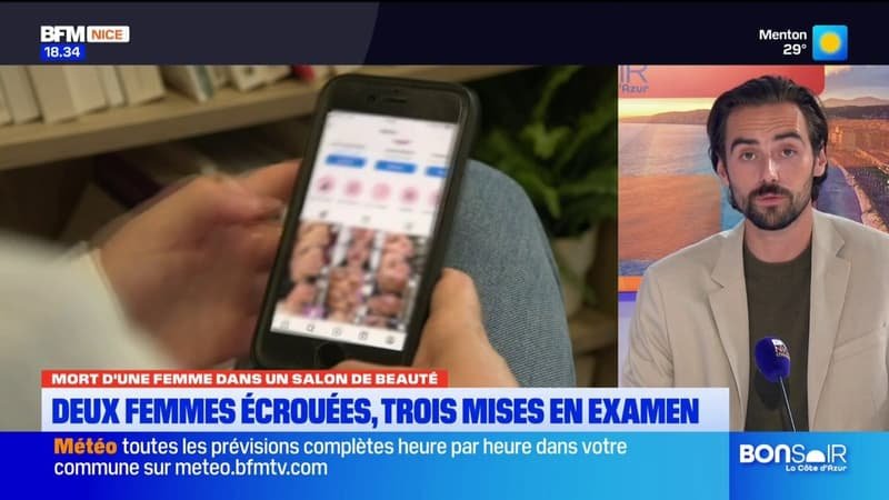 Mort d&rsquo;une femme dans un salon de beauté à Nice : Deux femmes écrouées, trois mises en examen