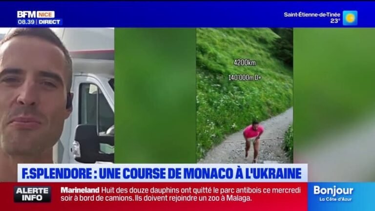 Notre invité, l&rsquo;ultra-traileur Frédéric Splendore qui s&rsquo;apprête à rejoindre l&rsquo;Ukraine depuis Monaco