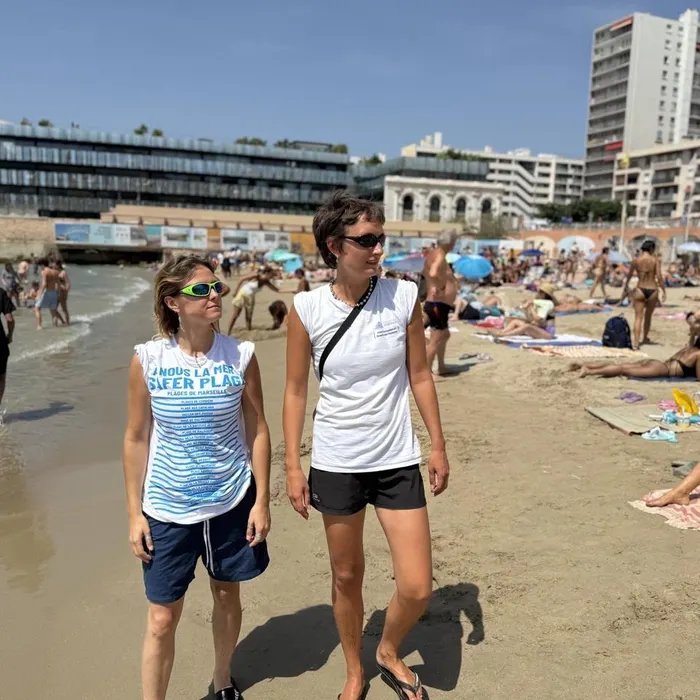 REPORTAGE. « Drague lourde, gestes déplacés, on est là » : à Marseille, elles traquent le harcèlement à la plage  (Ouest-France)