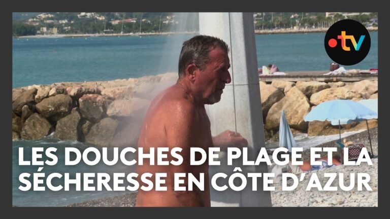 Sécheresse 2026 sur la Côte d&rsquo;Azur : certaines communes conservent les douches de plage