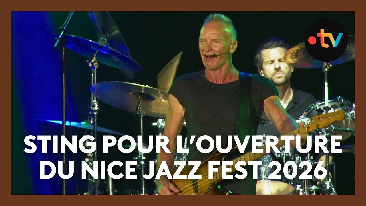 Sting, 74 ans, toujours la pêche, il fait le plein pour la soirée d&rsquo;ouverture du Nice Jazz Fest 2026