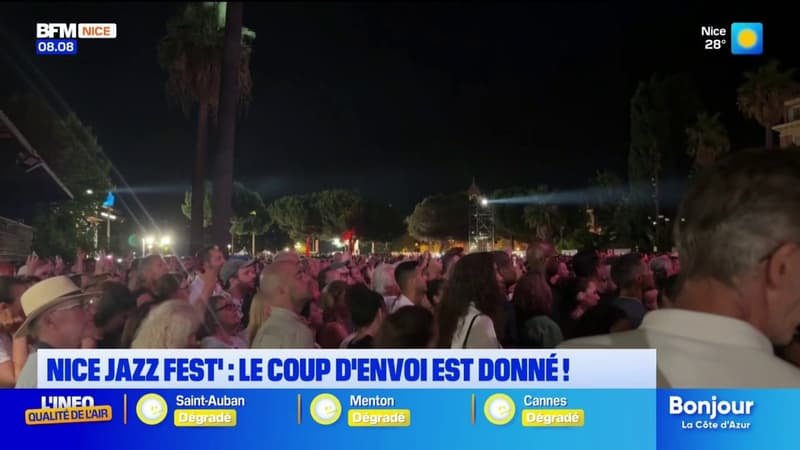 Sting a conquis le public niçois venu en nombre pour la première soirée du Nice Jazz Fest&rsquo;