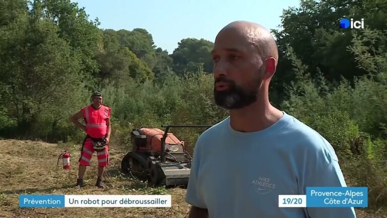 Un robot débroussailleur pour lutter contre les incendies dans cette ville de la Côte d&rsquo;Azur