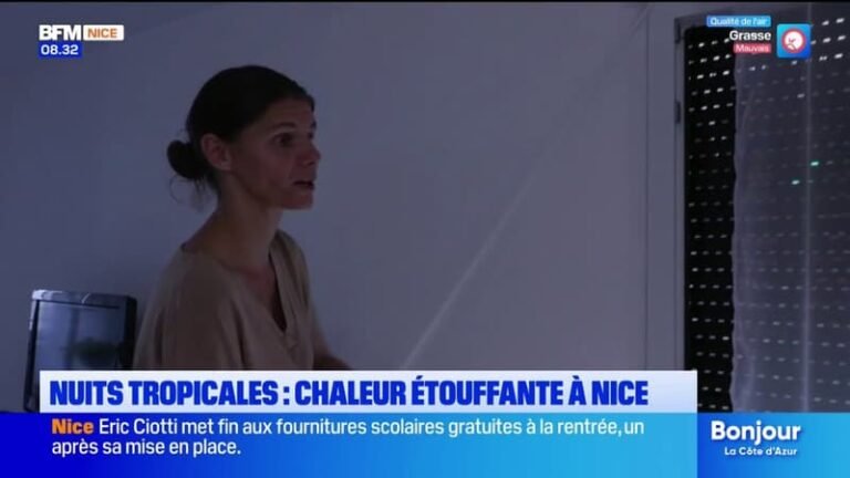 27 à 29 degrés durant la nuit… Difficile de trouver le sommeil pour ces Niçois !
