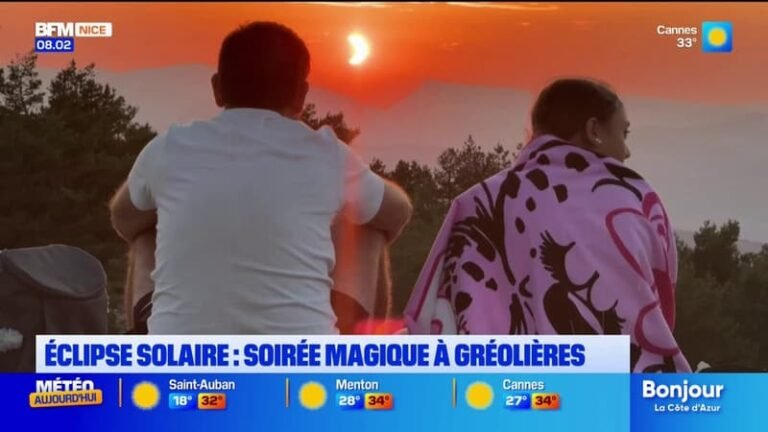 5000 personnes se sont rendus sur les hauteurs de Gréolières pour assister à l’éclipse solaire