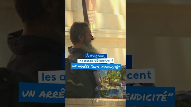 À Avignon, les associations dénoncent un arrêté « anti-mendicité »