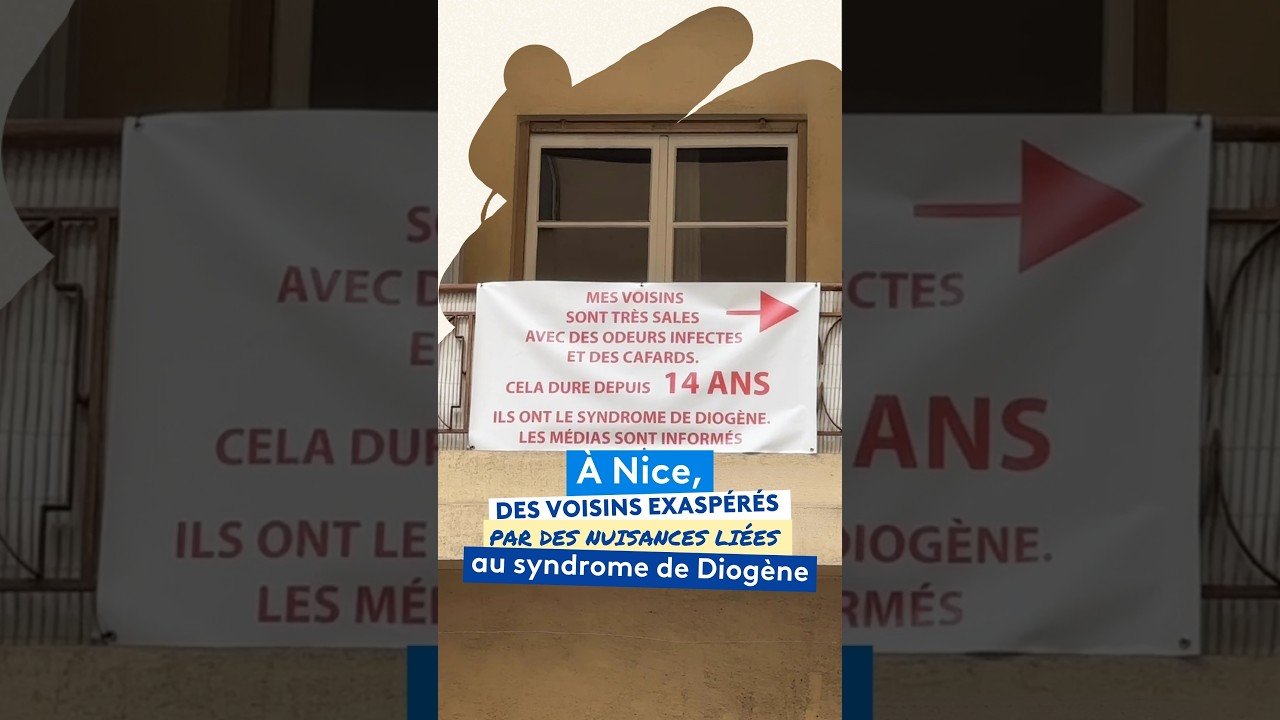 À Nice, des voisins exaspérés par des nuisances liées au syndrome de Diogène