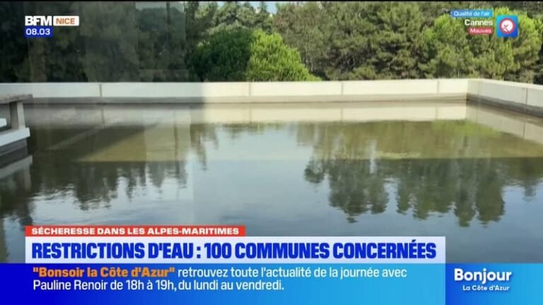 Alerte sécheresse : 100 communes des Alpes-Maritimes concernées par des restrictions d&rsquo;eau