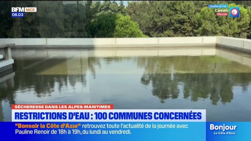 Alerte sécheresse : 100 communes des Alpes-Maritimes concernées par des restrictions d&rsquo;eau