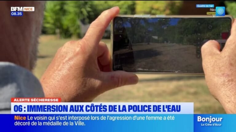Alerte sécheresse dans les Alpes-Maritimes : immersion aux côtés de la police de l&rsquo;eau