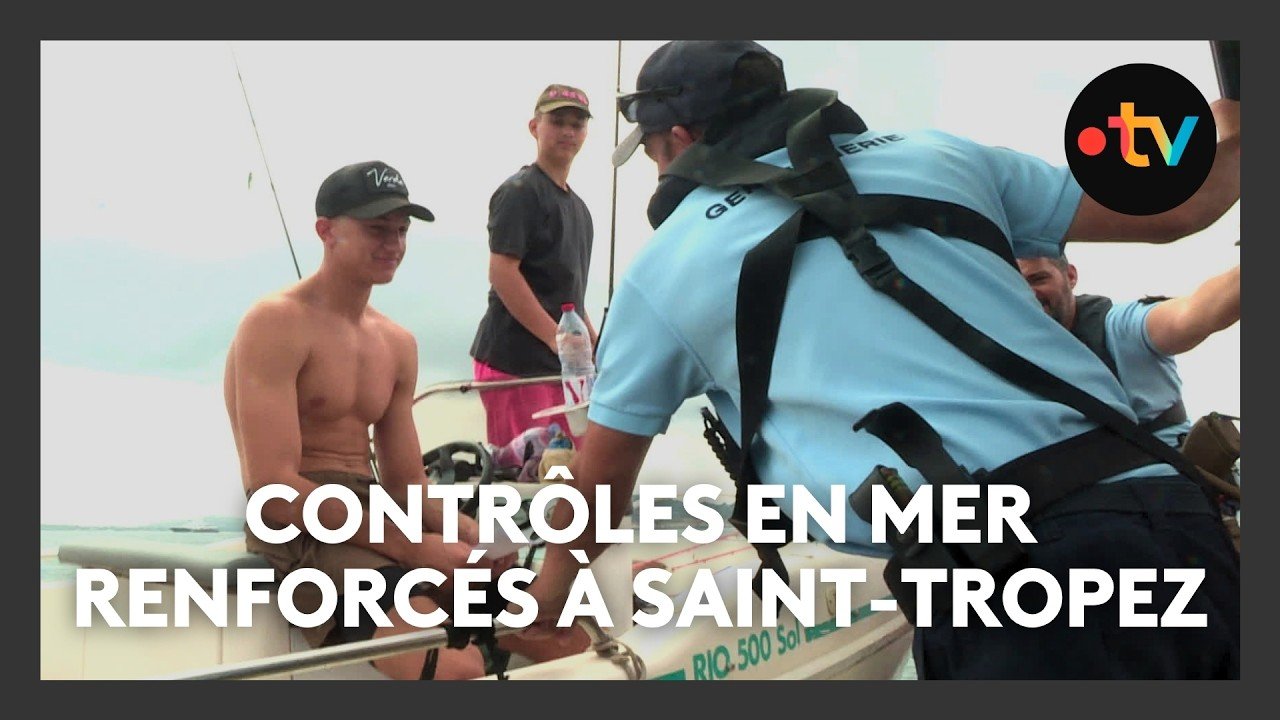 Après la collision en baie de Cannes, contrôles de gendarmerie en mer renforcés à Saint-Tropez