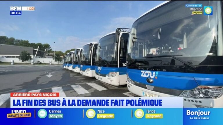 Arrière pays niçois : La fin des bus à la demande fait polémique