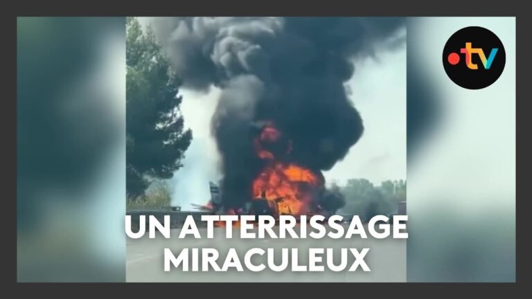 Atterrissage d’urgence pour un instructeur et son apprenti de la base aérienne de Salon-de-Provence