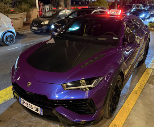 Cannes : Ce taxi va chercher ses clients en Lamborghini Urus Performante et fait fureur