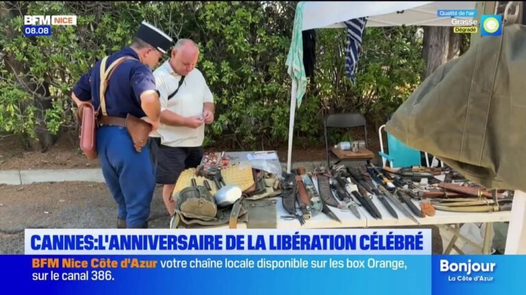 Cannes : L&rsquo;anniversaire de la Libération célébrée