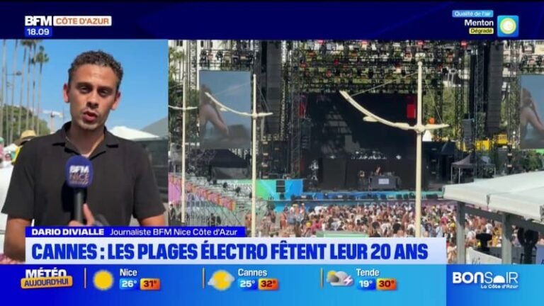 Cannes : les Plages Électroniques fêtent leurs 20 ans !