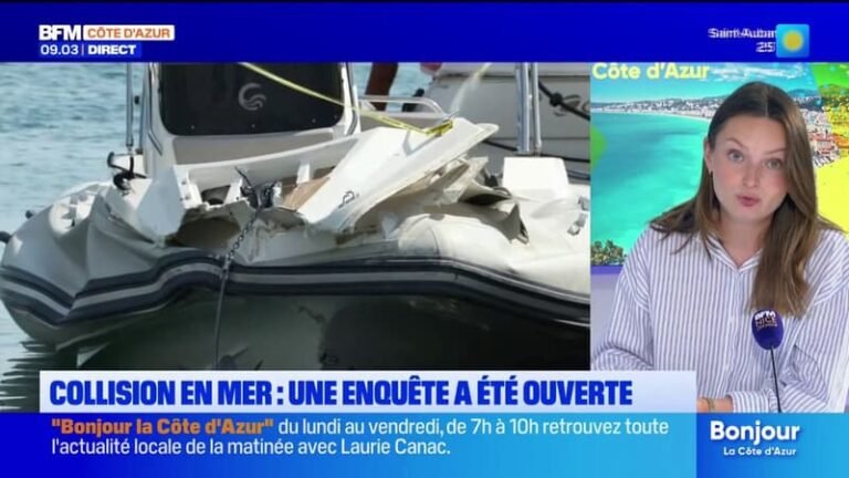 Collision dans la baie de Cannes : une enquête ouverte, un homme de 22 ans toujours porté disparu