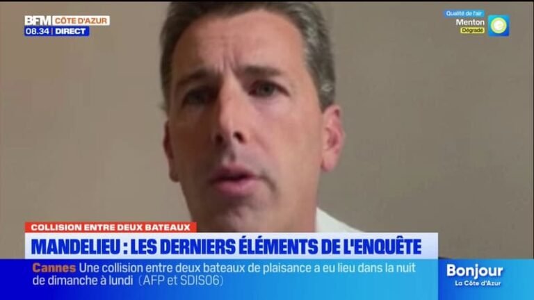 Collision de bateaux à Cannes : la préfecture maritime dénonce une « ubérisation de la mer »